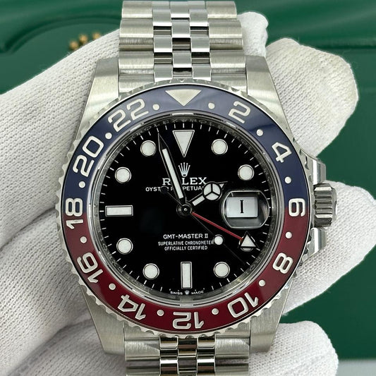 Rolex GMT-Master II 126710BLRO Pepsi Bezel Jubilee Bracelet