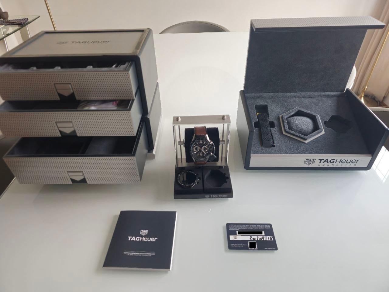 TAG Heuer Connected Modular 45 45mm Titanium Black Digital Display