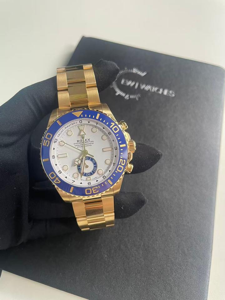 Rolex Yacht-Master II 126688 18K Yellow Gold White Dial