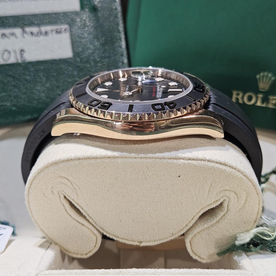 Rolex Yacht-Master 40 16628 18K Yellow Gold White Dial