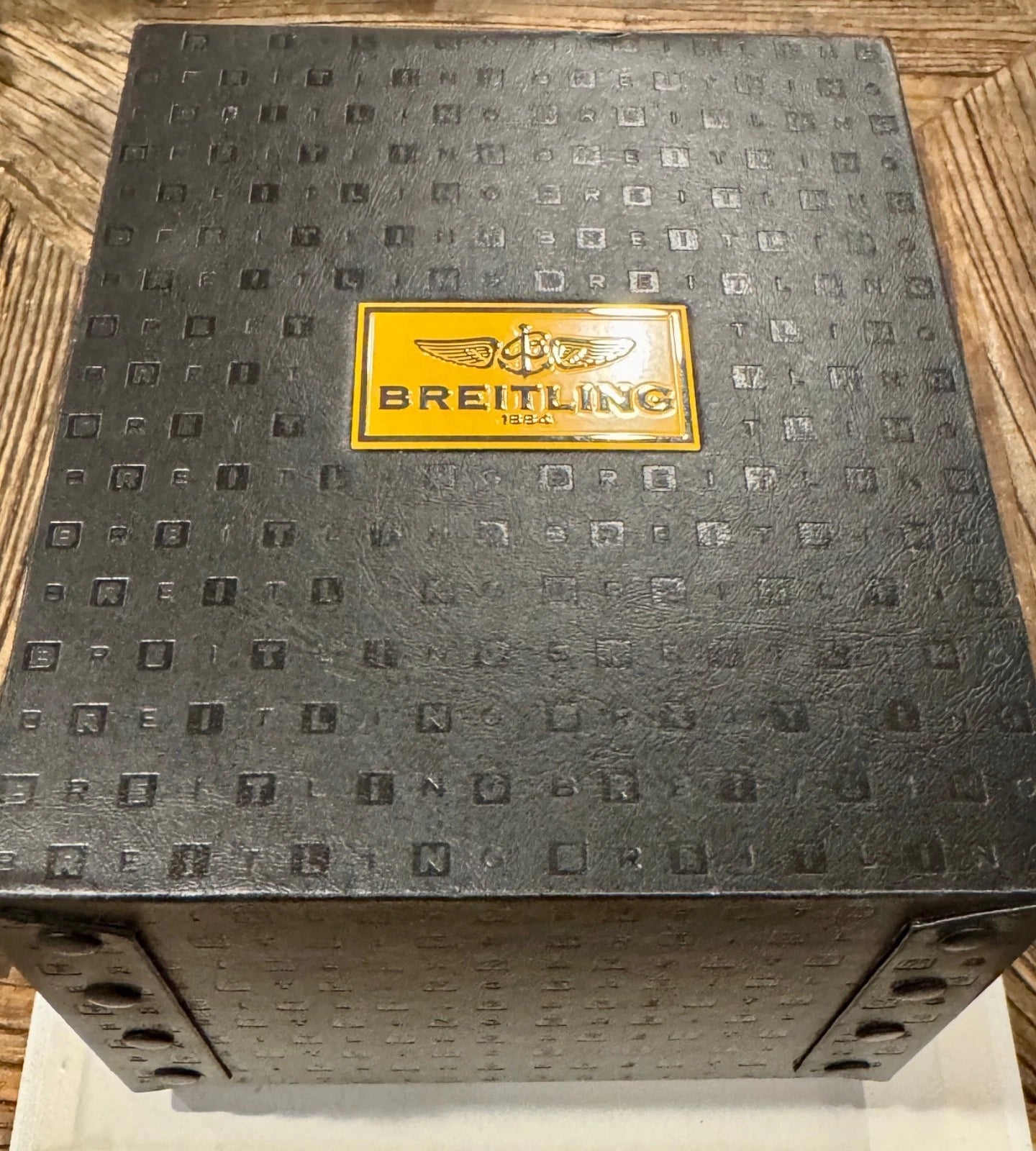 Breitling Transocean Chronograph AB0610 43mm Black Dial Automatic