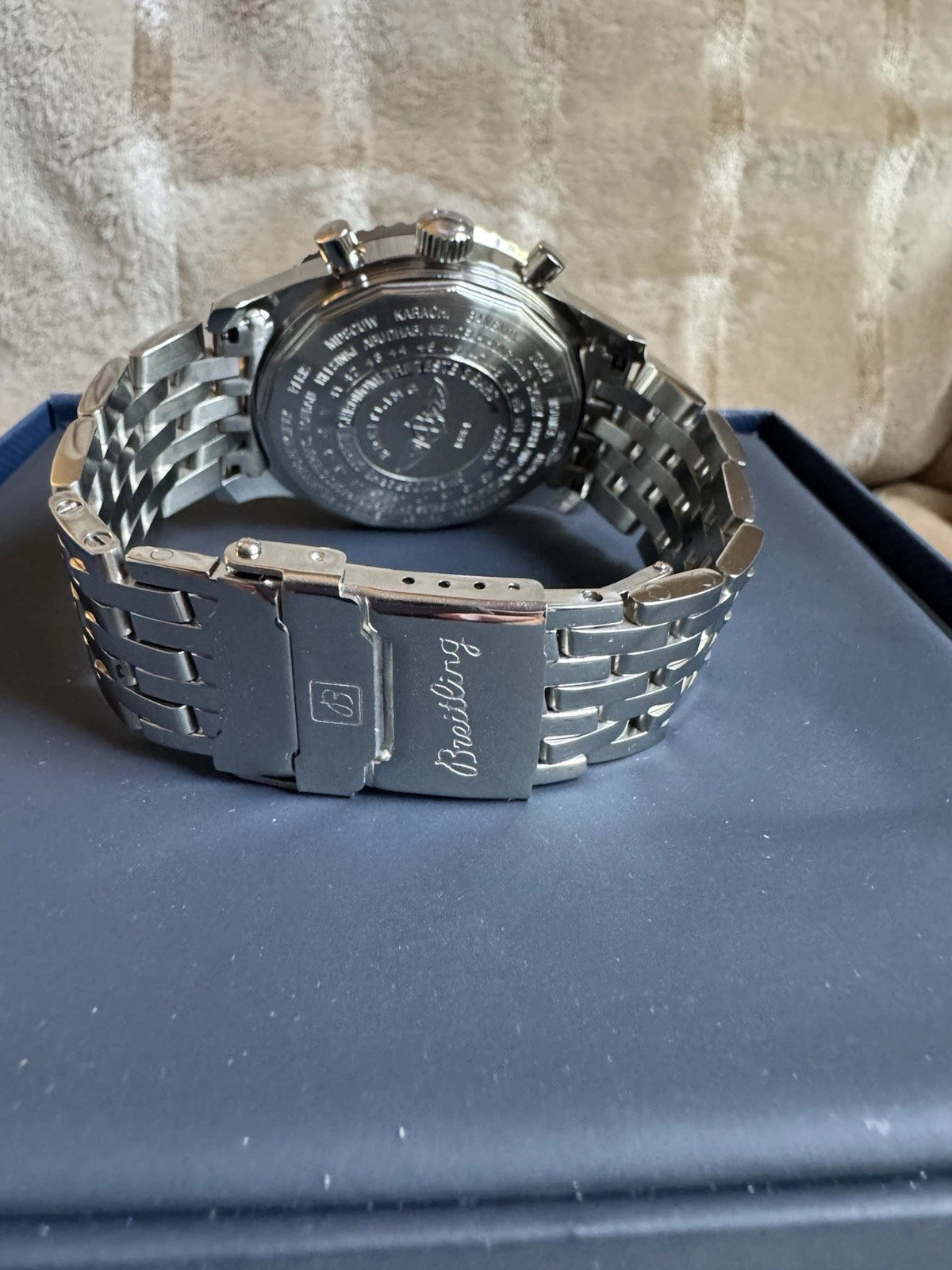 Breitling Navitimer AB0139241C1A1 46mm Blue Dial Stainless Steel