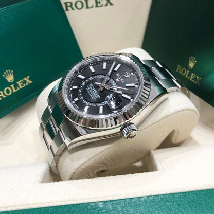Rolex Sky-Dweller 326934 Black Dial Oyster Bracelet
