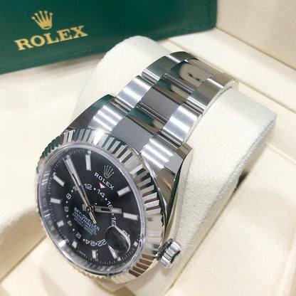 Rolex Sky-Dweller 326934 Black Dial Oyster Bracelet