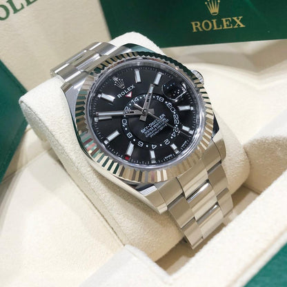 Rolex Sky-Dweller 326934 Black Dial Oyster Bracelet