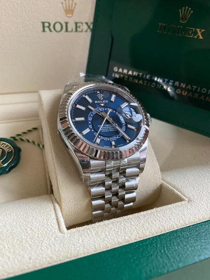 Rolex Sky-Dweller 326934 Blue Dial with Jubilee Bracelet
