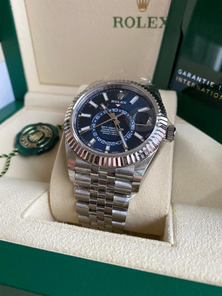 Rolex Sky-Dweller 326934 Blue Dial with Jubilee Bracelet