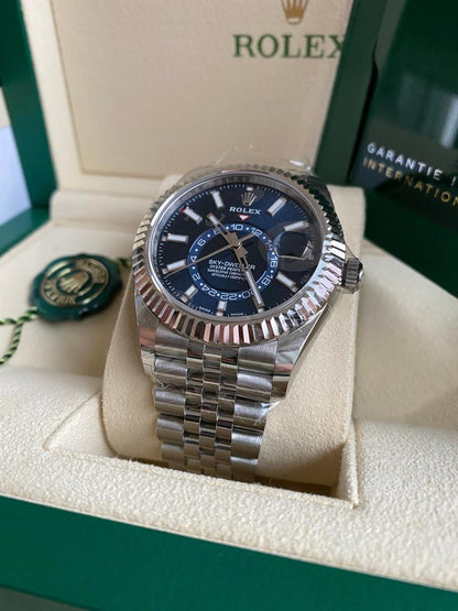 Rolex Sky-Dweller 326934 Blue Dial with Jubilee Bracelet