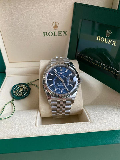 Rolex Sky-Dweller 326934 Blue Dial with Jubilee Bracelet