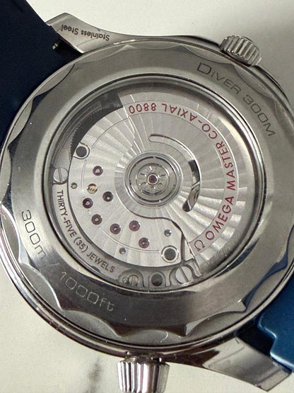 Omega Seamaster Diver 300M 42mm Stainless Steel Blue Wave Dial