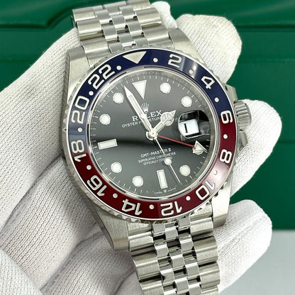 Rolex GMT-Master II 126710BLRO Pepsi Bezel Jubilee Bracelet