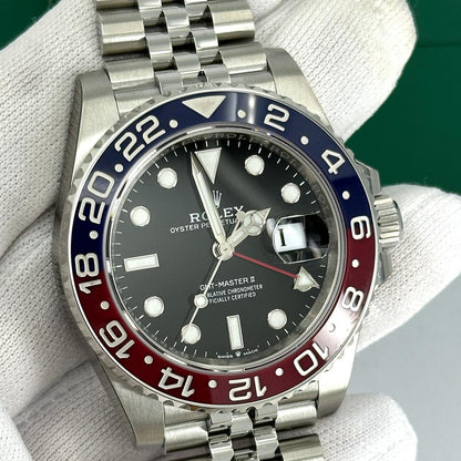 Rolex GMT-Master II 126710BLRO Pepsi Bezel Jubilee Bracelet