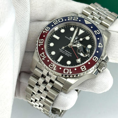 Rolex GMT-Master II 126710BLRO Pepsi Bezel Jubilee Bracelet