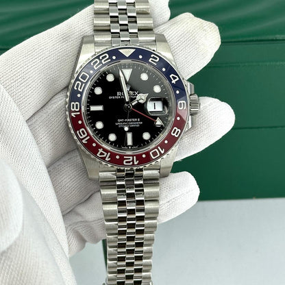 Rolex GMT-Master II 126710BLRO Pepsi Bezel Jubilee Bracelet