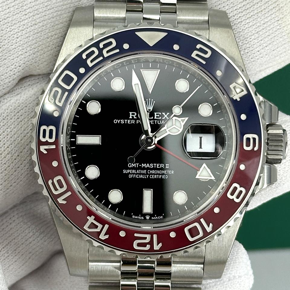 Rolex GMT-Master II 126710BLRO Pepsi Bezel Jubilee Bracelet