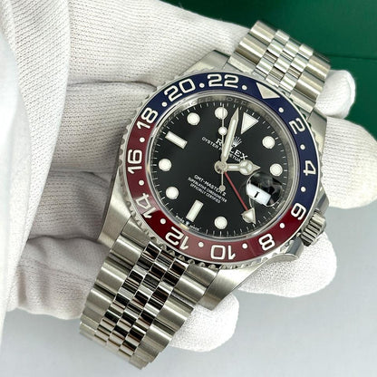 Rolex GMT-Master II 126710BLRO Pepsi Bezel Jubilee Bracelet