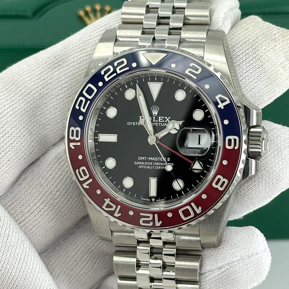 Rolex GMT-Master II 126710BLRO Pepsi Bezel Jubilee Bracelet