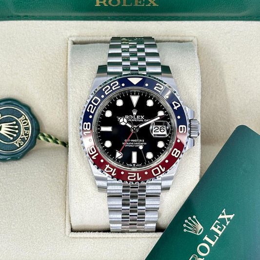 Rolex GMT-Master II 126710BLRO Pepsi Bezel Jubilee Bracelet