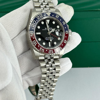 Rolex GMT-Master II 126710BLRO Pepsi Bezel Jubilee Bracelet