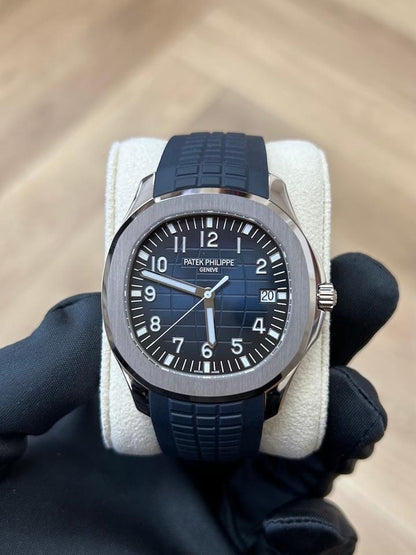 Patek Philippe Aquanaut 5168G-001 42mm White Gold Blue Dial