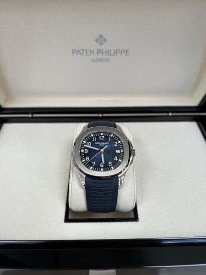 Patek Philippe Aquanaut 5168G-001 42mm White Gold Blue Dial