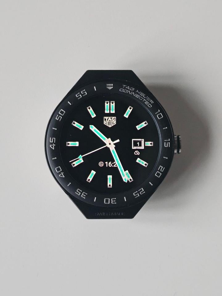 TAG Heuer Connected Modular 45 45mm Titanium Black Digital Display