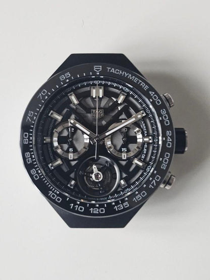 TAG Heuer Connected Modular 45 45mm Titanium Black Digital Display