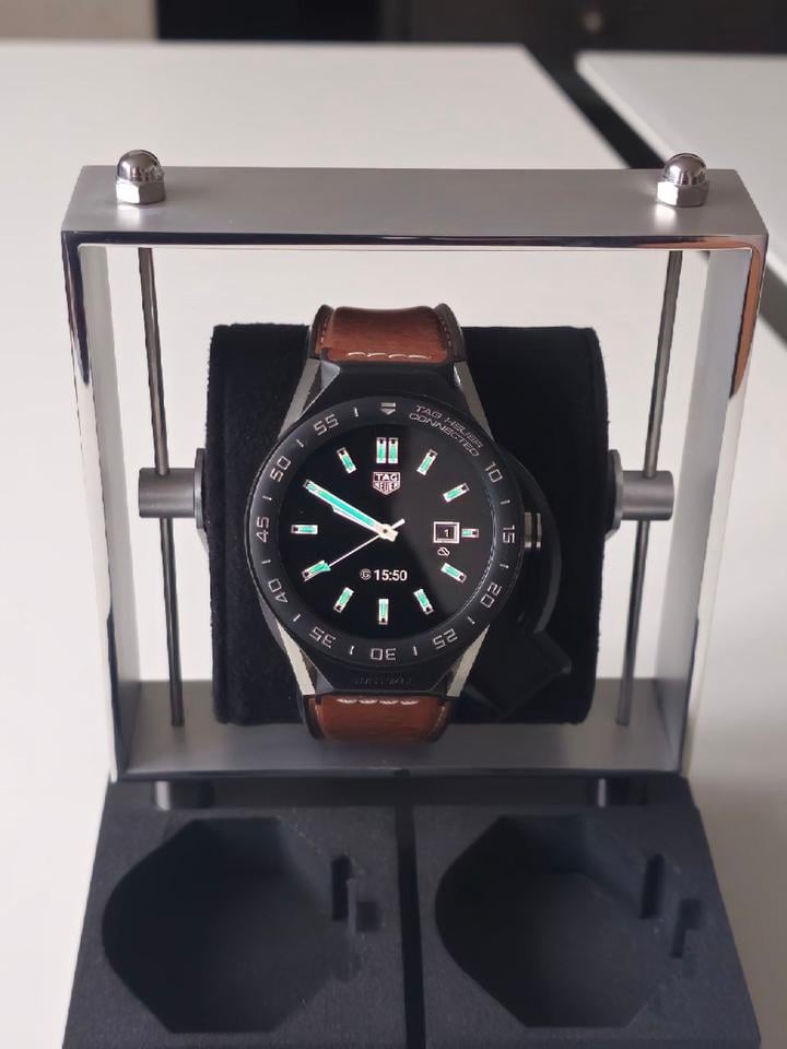 TAG Heuer Connected Modular 45 45mm Titanium Black Digital Display