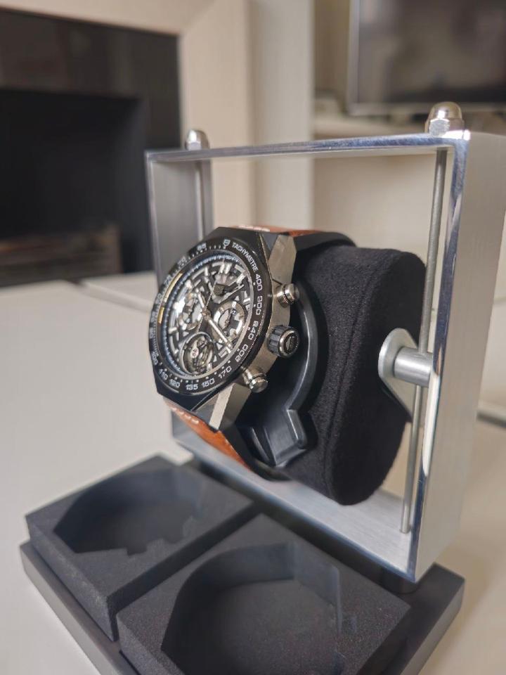 TAG Heuer Connected Modular 45 45mm Titanium Black Digital Display