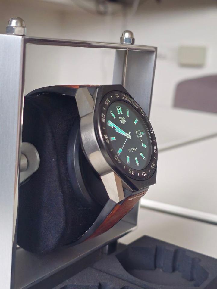 TAG Heuer Connected Modular 45 45mm Titanium Black Digital Display