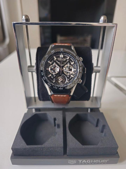 TAG Heuer Connected Modular 45 45mm Titanium Black Digital Display