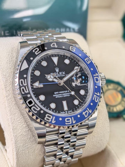 Rolex GMT-Master II 126710BLNR Black & Blue Bezel Jubilee Bracelet