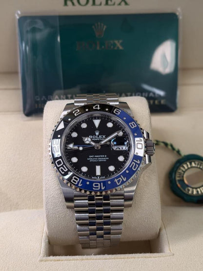 Rolex GMT-Master II 126710BLNR Black & Blue Bezel Jubilee Bracelet
