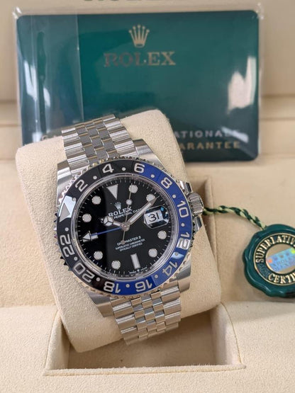 Rolex GMT-Master II 126710BLNR Black & Blue Bezel Jubilee Bracelet