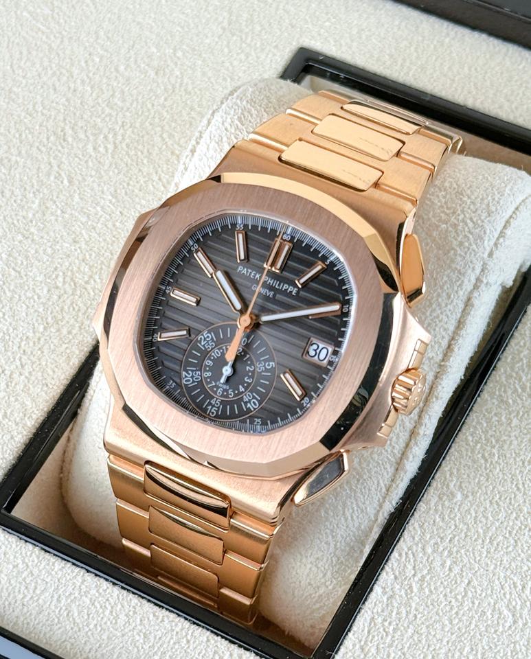 Patek Philippe Nautilus 5711/1R 18K Rose Gold Brown Dial