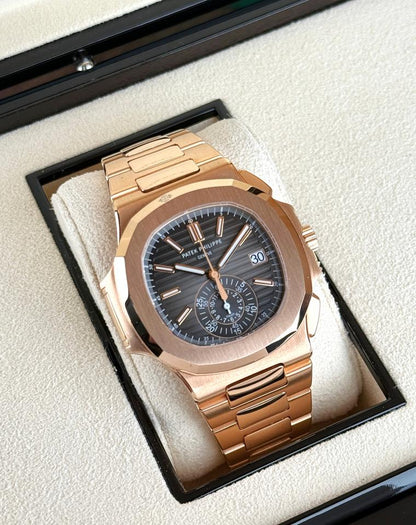 Patek Philippe Nautilus 5711/1R 18K Rose Gold Brown Dial