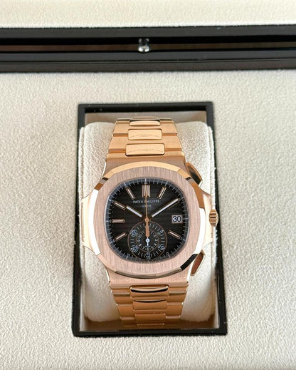 Patek Philippe Nautilus 5711/1R 18K Rose Gold Brown Dial