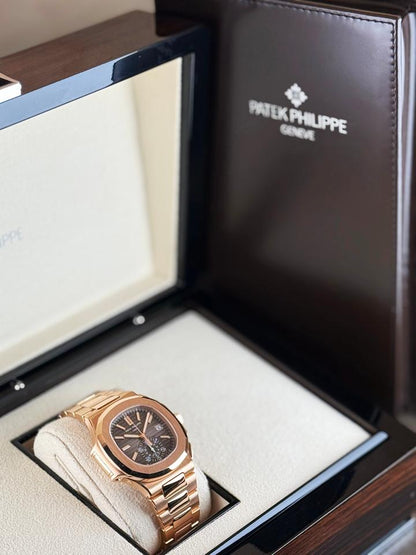 Patek Philippe Nautilus 5711/1R 18K Rose Gold Brown Dial