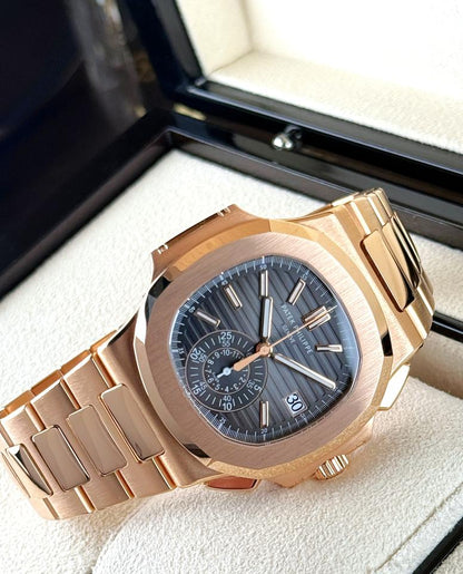 Patek Philippe Nautilus 5711/1R 18K Rose Gold Brown Dial