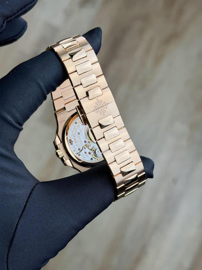 Patek Philippe Nautilus 5712/1R 18K Rose Gold Brown Dial