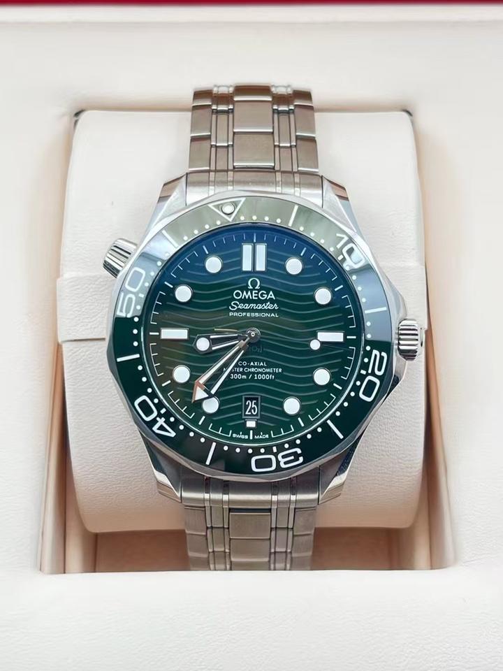 Omega Seamaster Diver 300M 42mm Blue Dial Ceramic Bezel