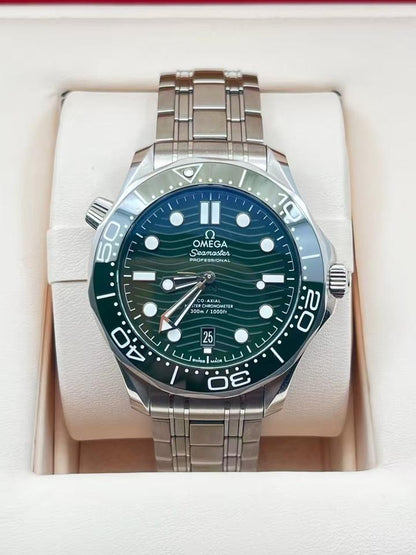 Omega Seamaster Diver 300M 42mm Blue Dial Ceramic Bezel