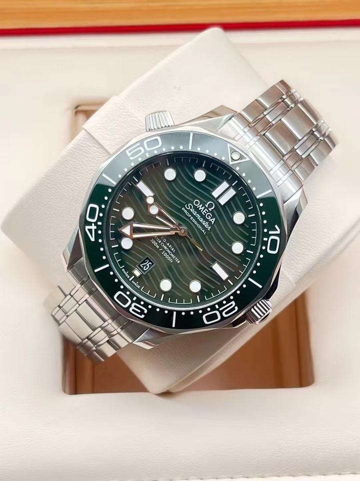 Omega Seamaster Diver 300M 42mm Blue Dial Ceramic Bezel