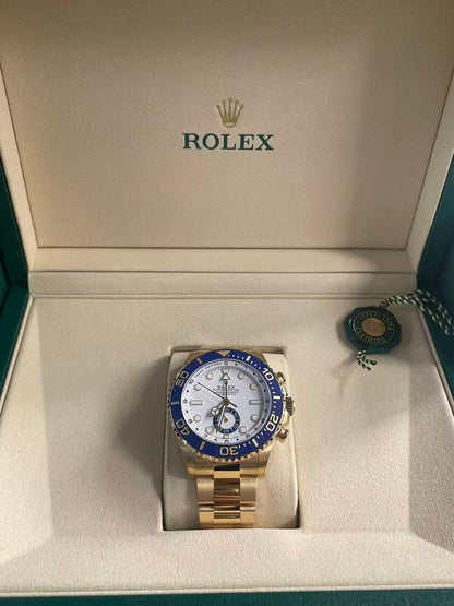 Rolex Yacht-Master II 126688 18K Yellow Gold White Dial