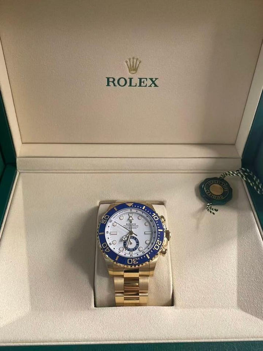 Rolex Yacht-Master II 126688 18K Yellow Gold White Dial