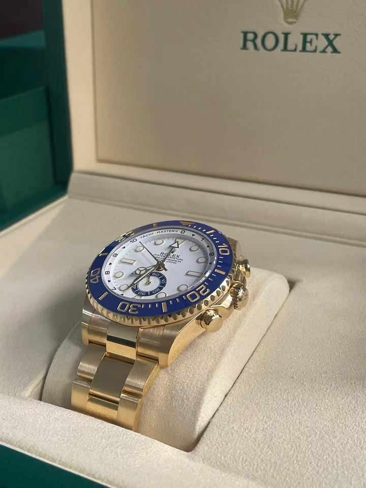 Rolex Yacht-Master II 126688 18K Yellow Gold White Dial