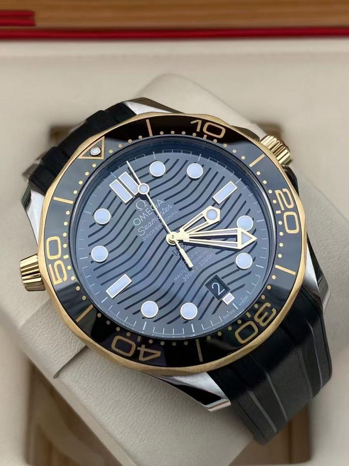 Omega Seamaster Diver 300M 42mm Blue Dial Stainless Steel Bracelet