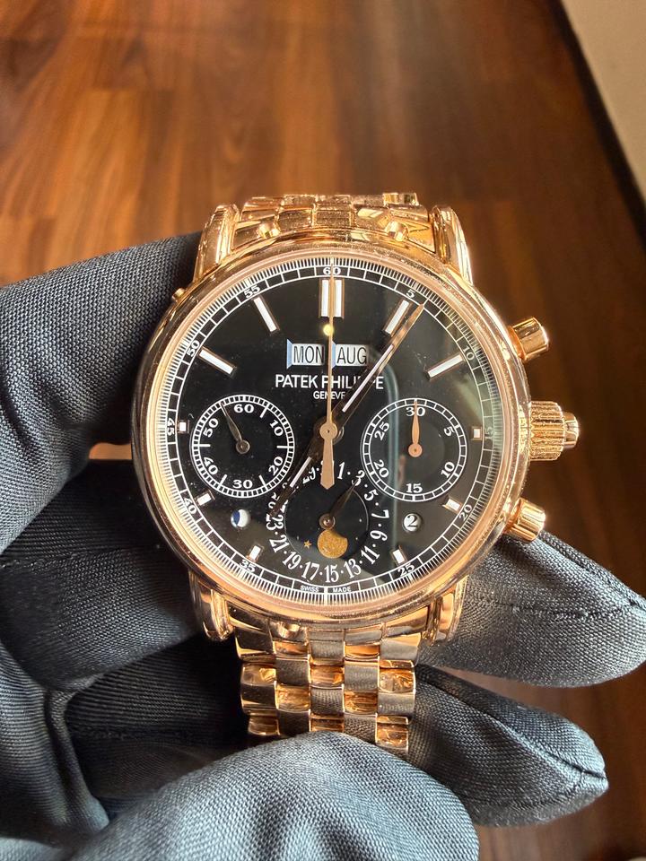 Patek Philippe Perpetual Calendar 18K White Gold Silver Dial