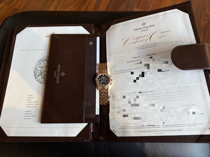Patek Philippe Perpetual Calendar 18K White Gold Silver Dial