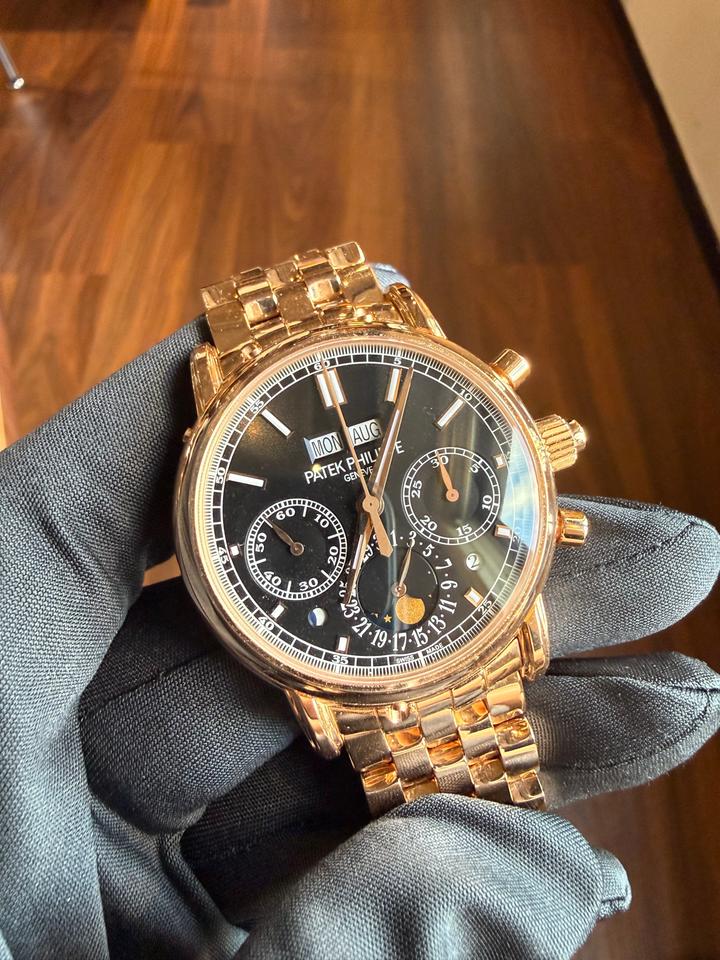 Patek Philippe Perpetual Calendar 18K White Gold Silver Dial